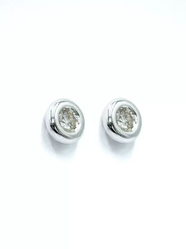 Earrings - White Gold - Diamond