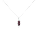 Pendant - Garnet Bead