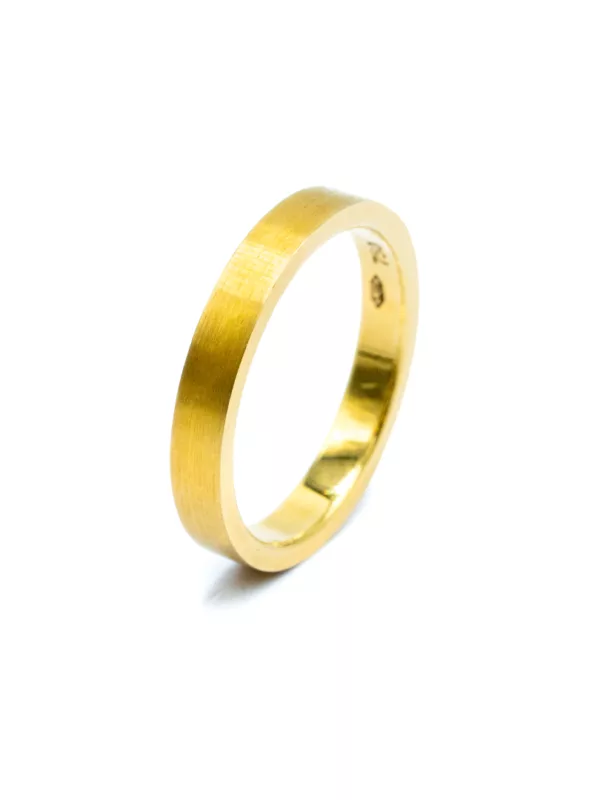 Ring Yellow Gold - Alliance