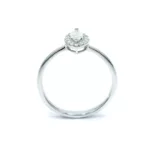 Ring - White Gold with Diamonds