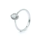 Ring - White Gold with Diamonds