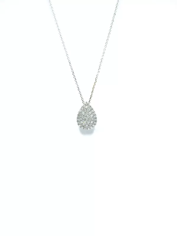 Necklace - Diamond - White Gold