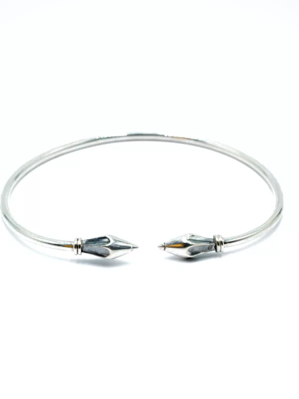 Bracelet - Bangle Crayon Silver