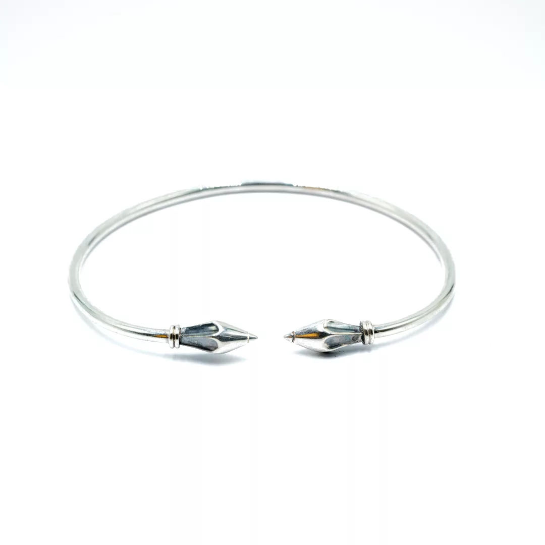 Bracelet - Bangle Crayon Silver