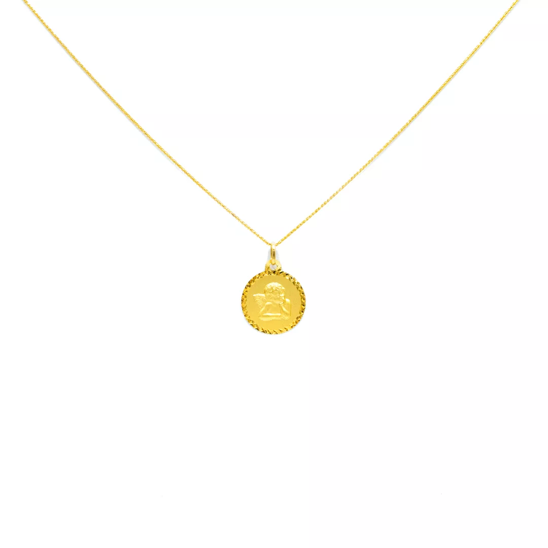 Pendant - Yellow Gold Angel