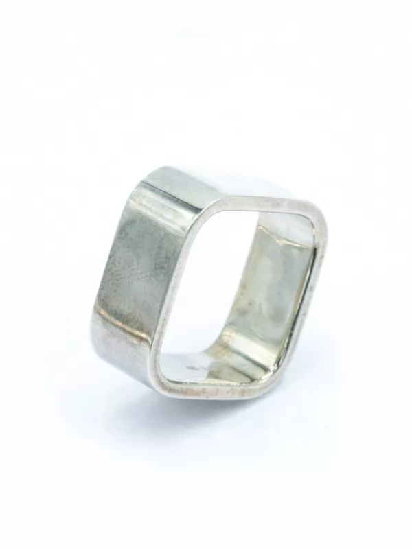 Ring - Silver Square