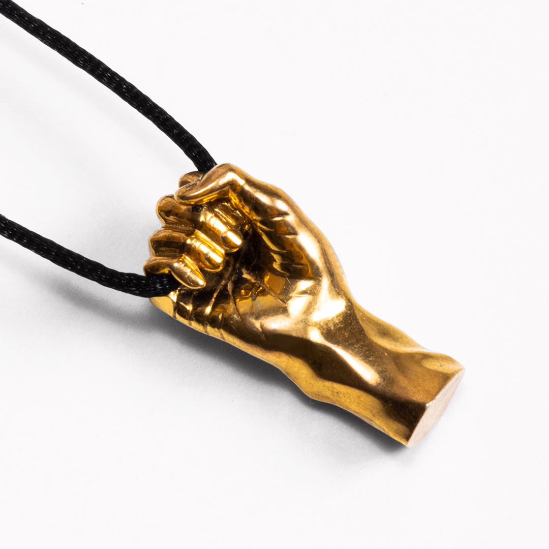 Pendant- Brass Fist