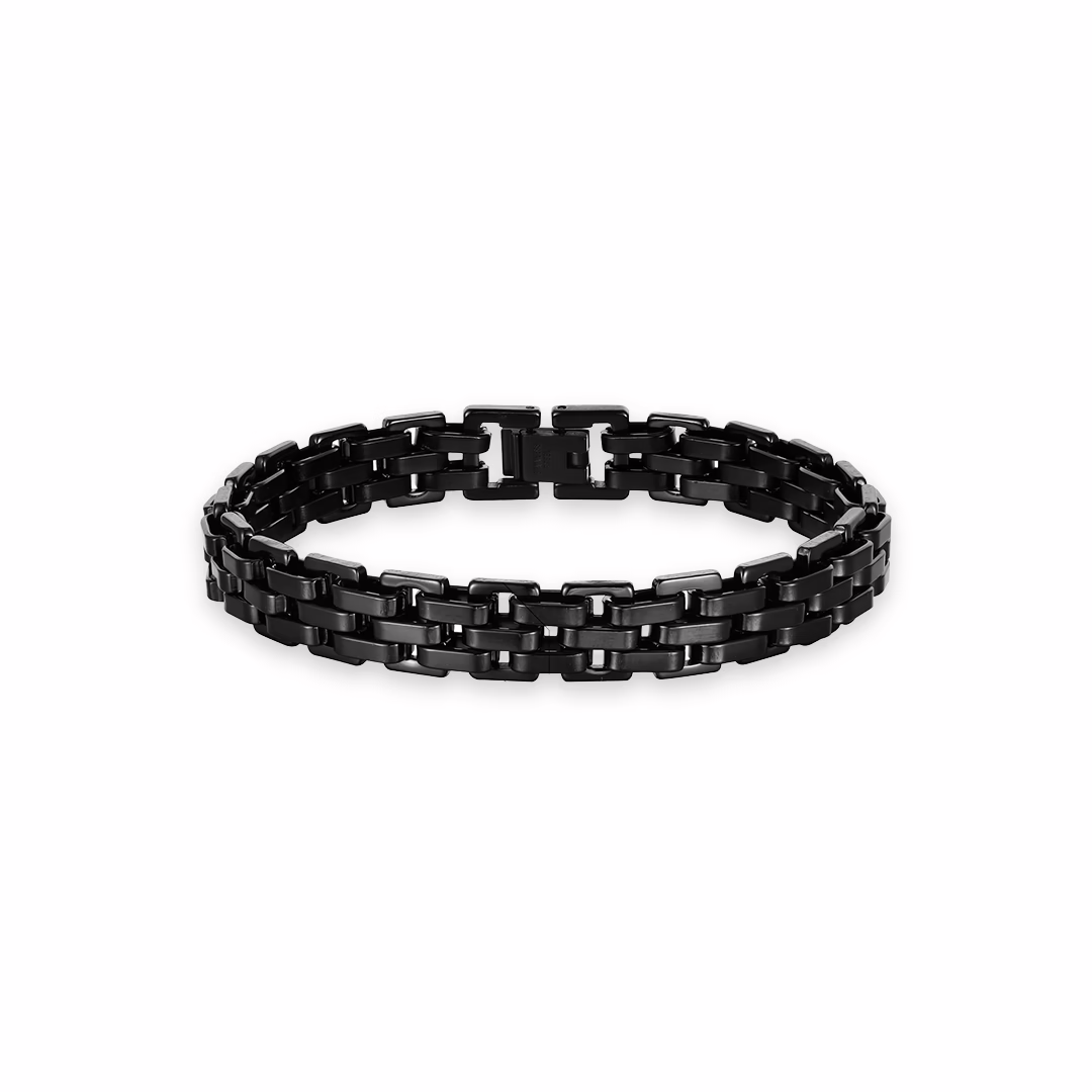 Bracelet- Black Steel