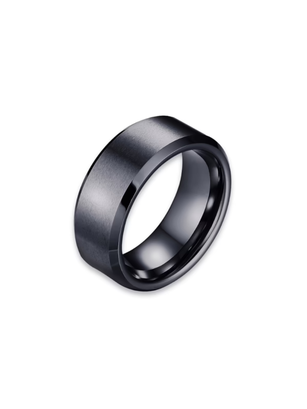 Ring-Onyx Matrix Tungsten Carbide