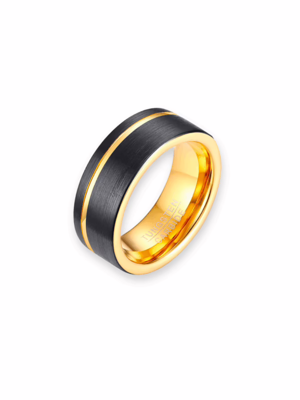 Ring-Black Monarch Tungsten Carbide