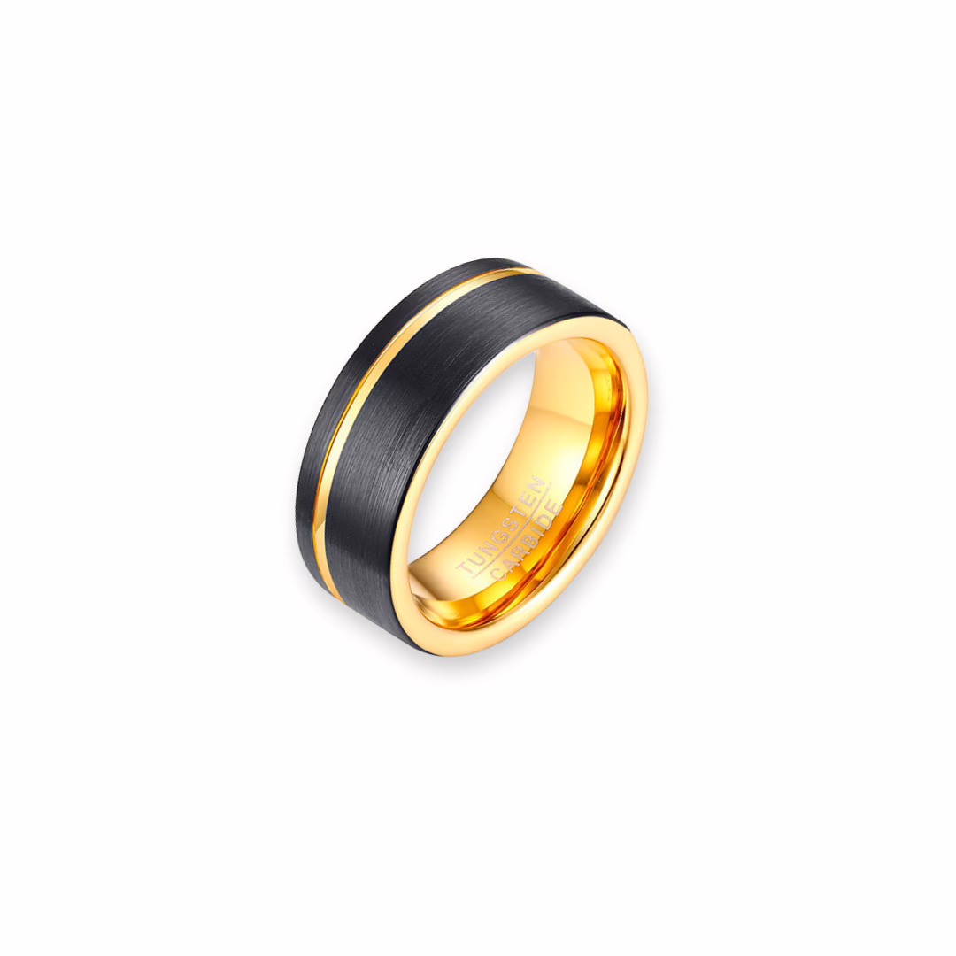 Ring-Black Monarch Tungsten Carbide