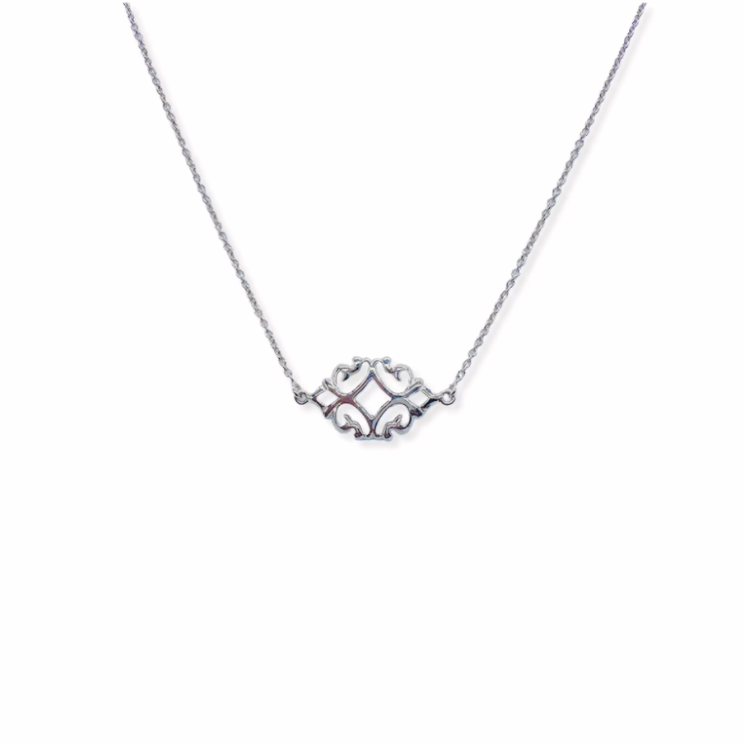 Necklace - White Gold - Arboresans